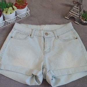 R1893 Light Wash High Waisted Shorts 🌿